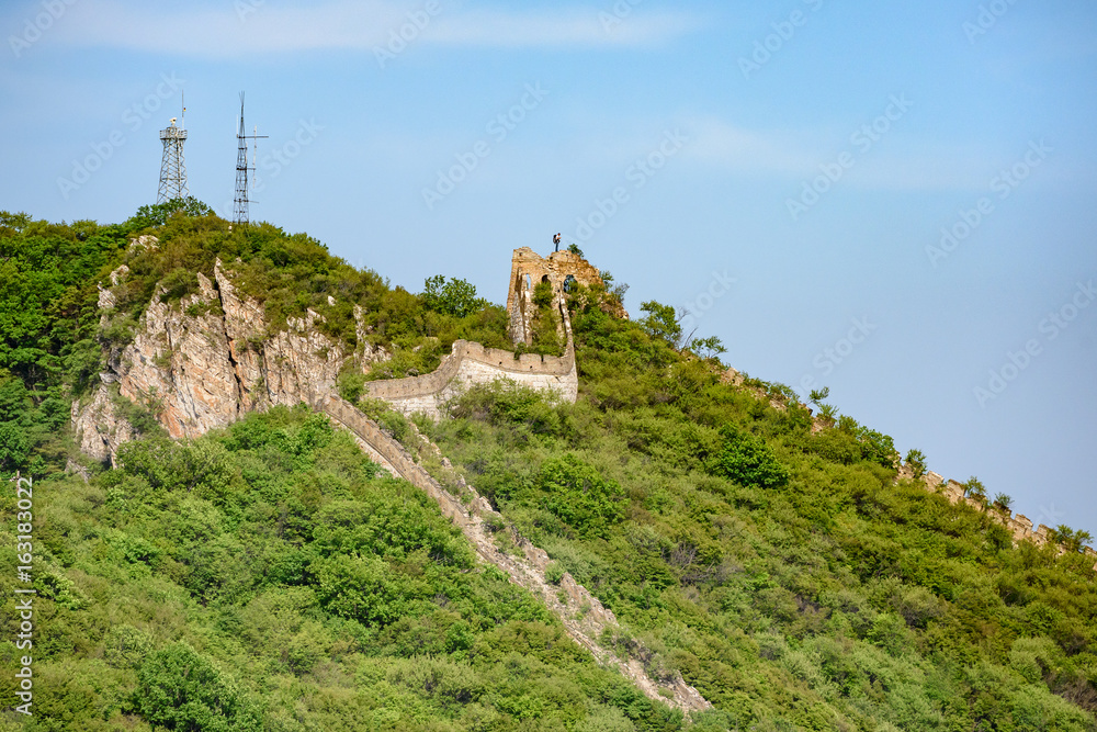 Great Wall of China, Jiankou wild and unrestored section