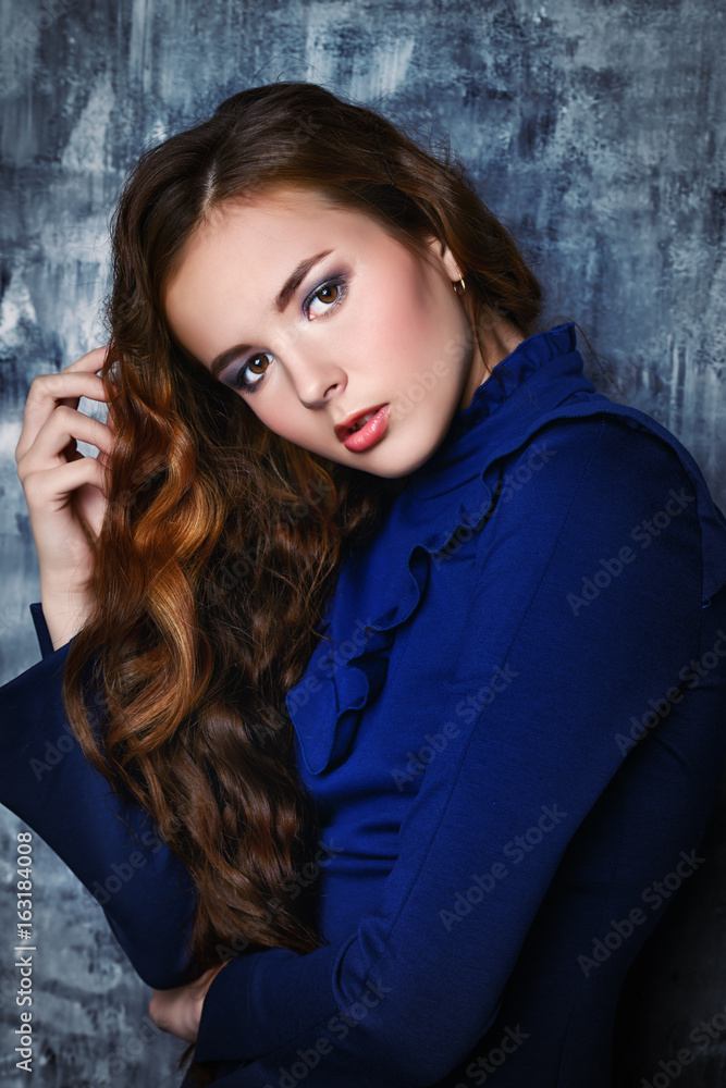 Fototapeta premium smoky eyes makeup