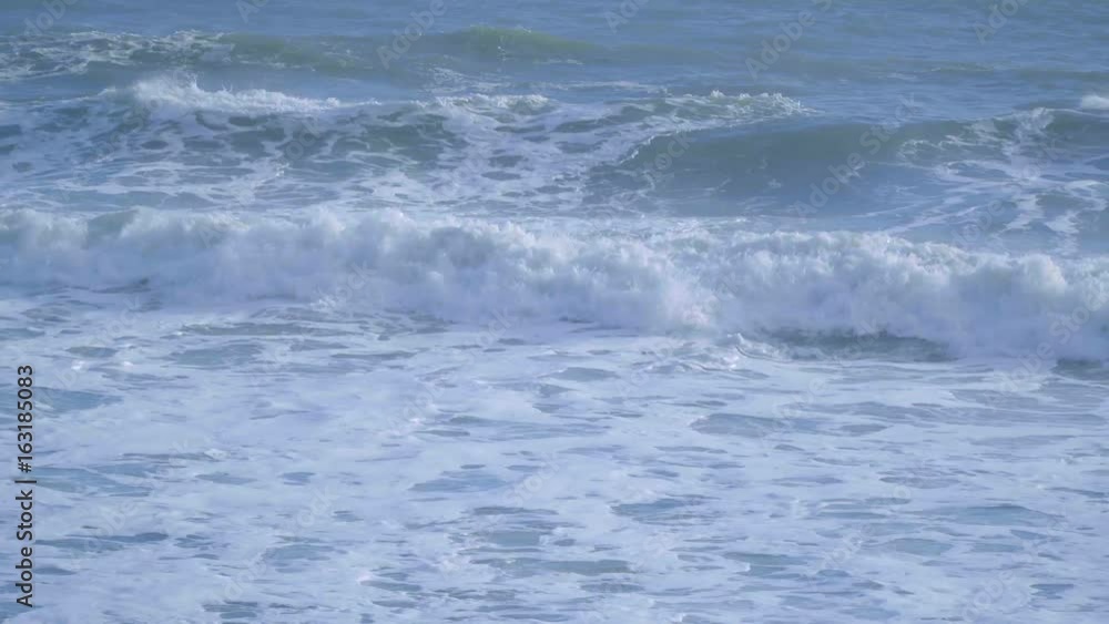 Wild waves at the Pacific Ocean Wild waves at the Pacific Ocean