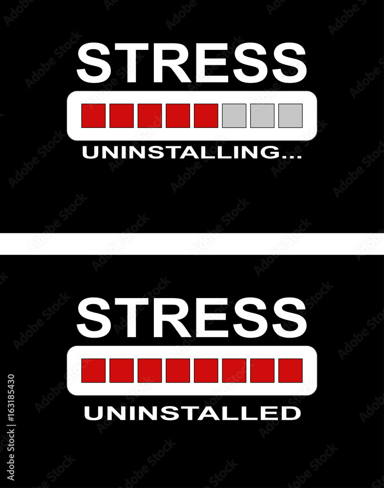 Stress uninstalling and Stress uninstalled