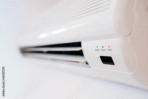 White home air conditioner photo