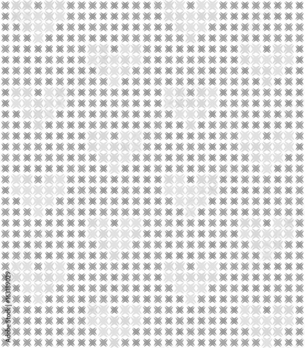 Gray heart abstract pattern. Seamless vector background
