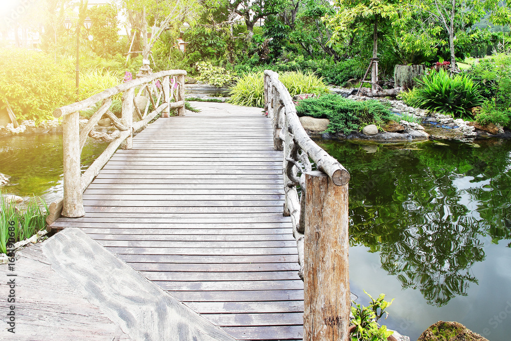 Obraz premium Wood bridge