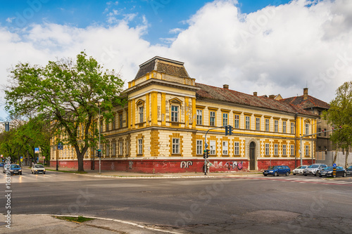 Subotica, Serbia - April 23, 2017: District jail in Subotica, Serbia.
