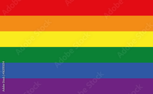 Illustration Rainbow Flag