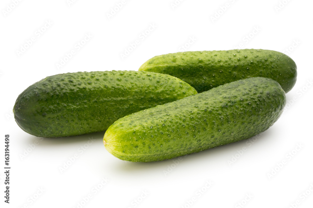 Eco cucumber on white background. Fresh vegetables. Eco cucumber on white background. Fresh vegetables.