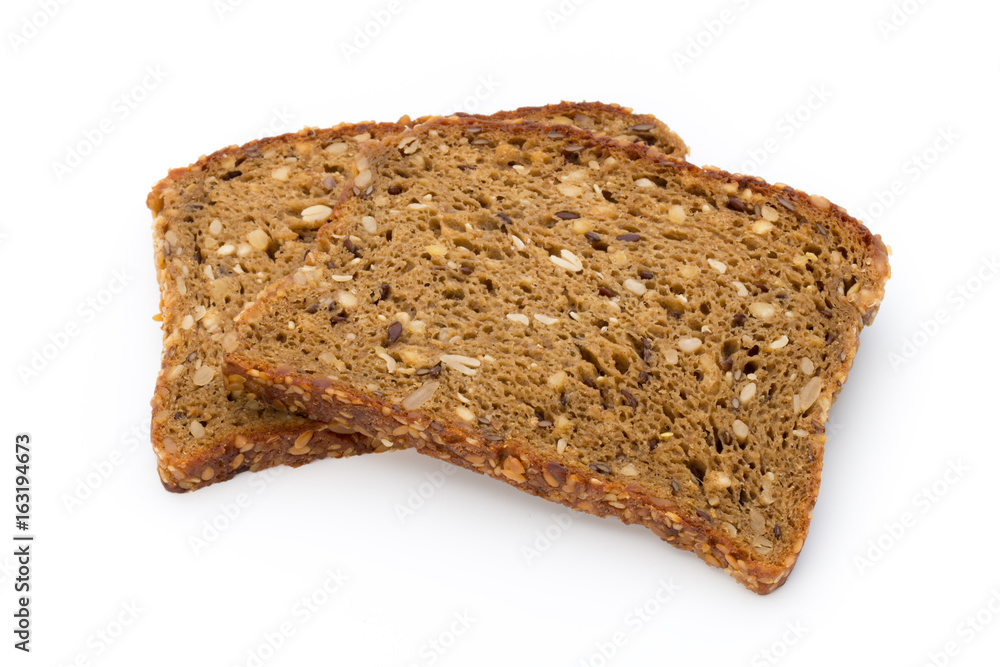 Whole grain bread. Whole grain bread.