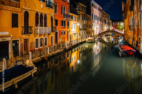 Venice city at summer night. Italy, Europe © Ivan Kurmyshov