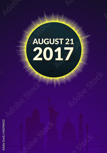 Eclipce vector illustration