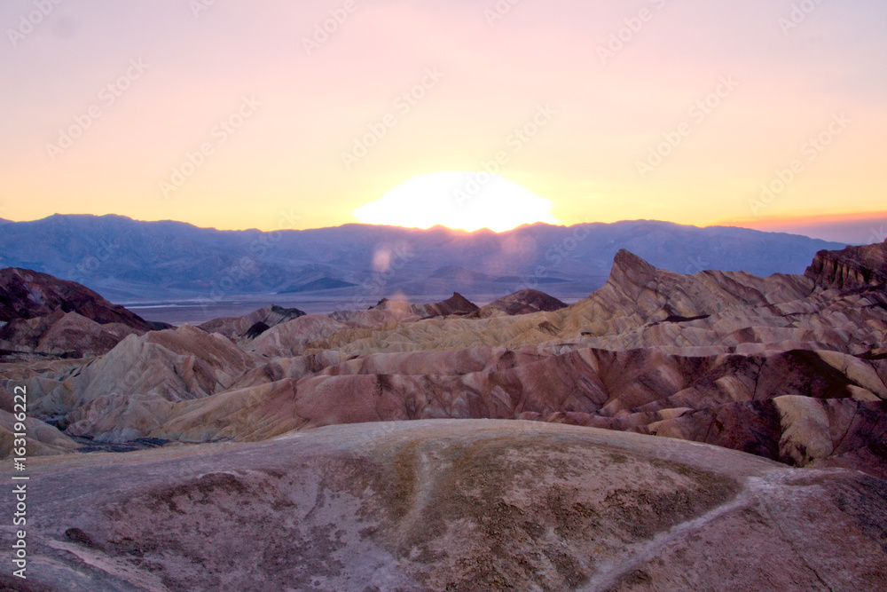 Naklejka premium Death Valley Sunset