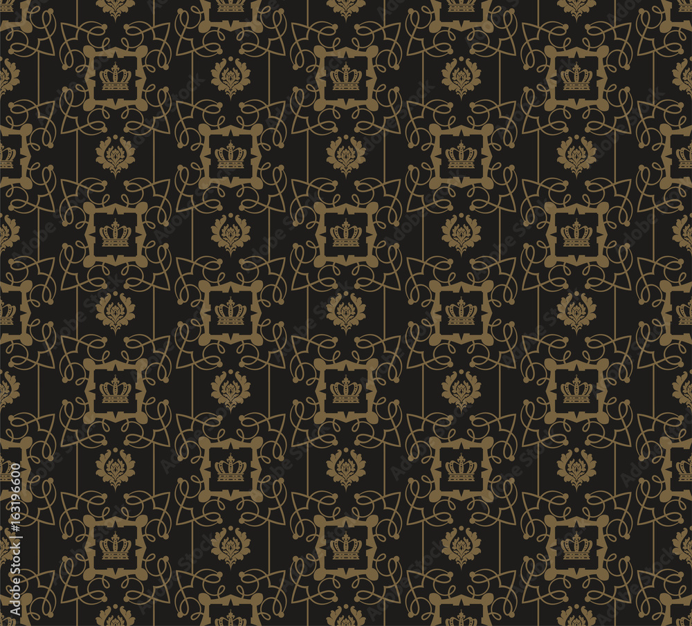 Seamless pattern Royal Wallpaper Seamless pattern Royal Wallpaper