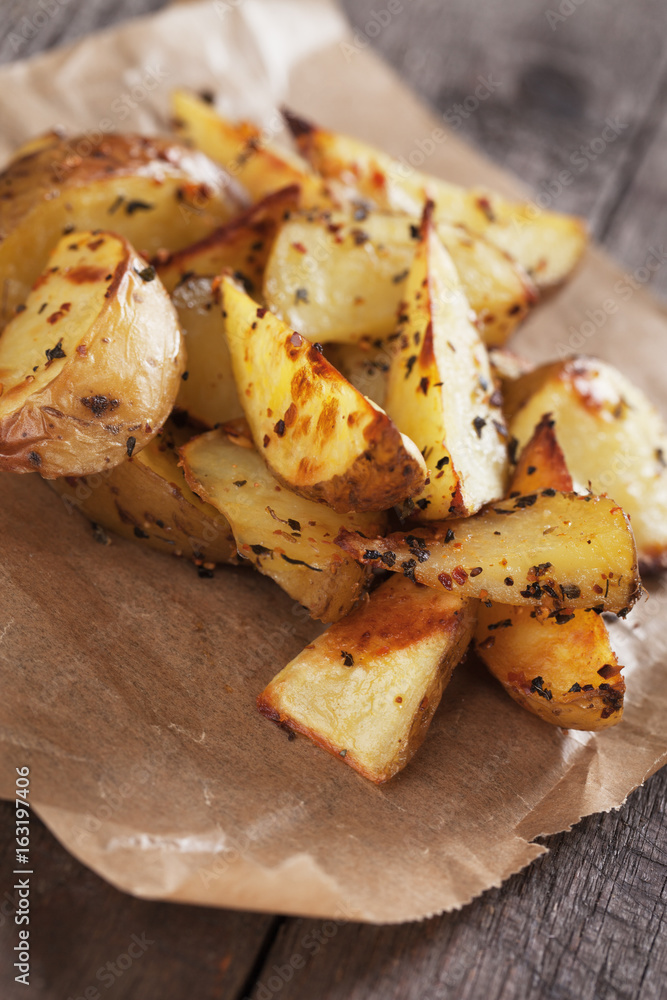 Spicy roasted potato Spicy roasted potato