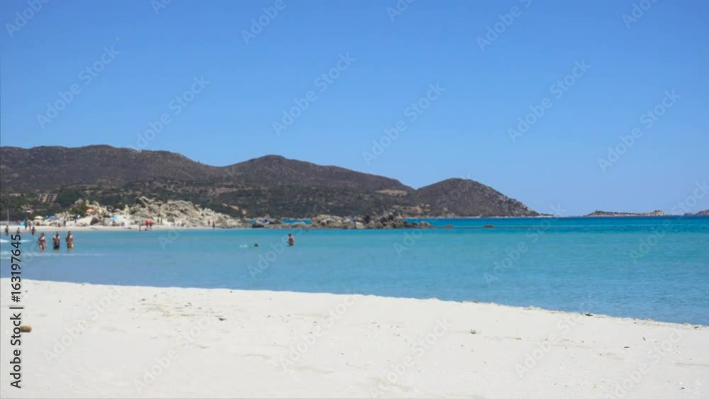 Scenic Sardinia Italy Mediterranean Sea Overlook Scenic Sardinia Italy Mediterranean Sea Overlook