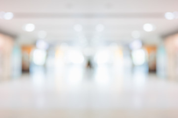Abstract blur beautiful hospital and clinic interior for background