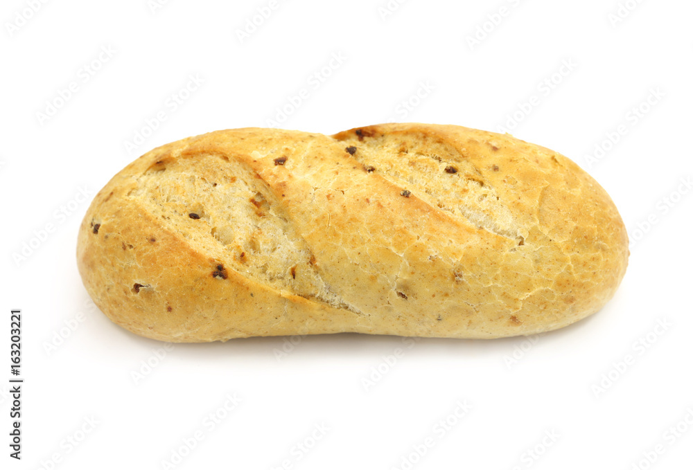 Photo of a loaf of white bread
