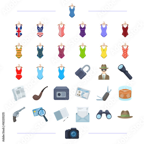 travel, leisure, sport and other web icon in black style.police, finance, search icons in set collection.
