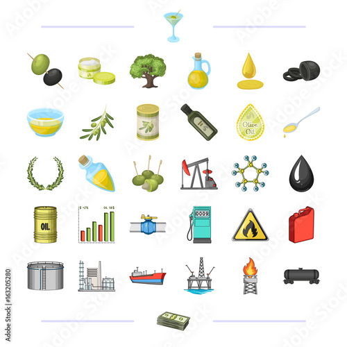 , dollars, business, nature and other web icon in cartoon style. fire, tank, money, icons in set collection.