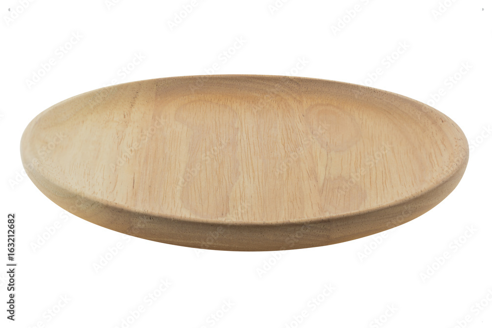 wooden tray isolated wooden tray isolated