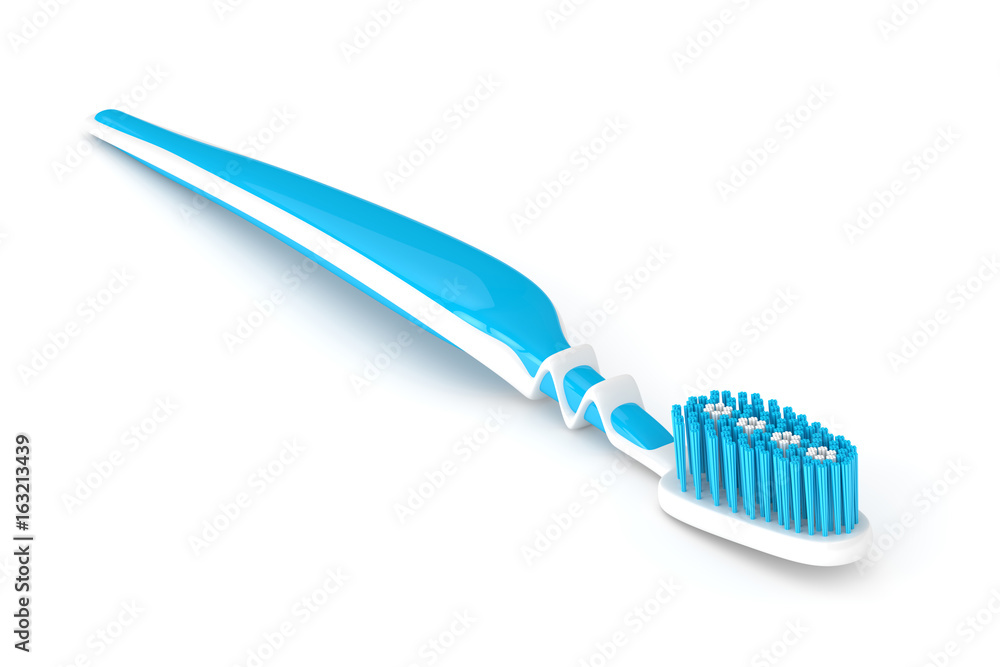 3d render of toothbrush isolated over white 3d render of toothbrush isolated over white