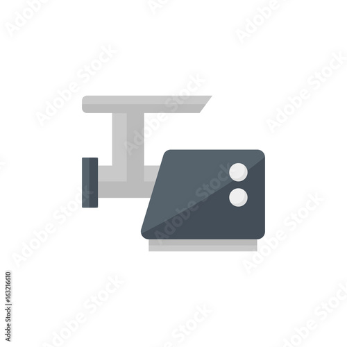 Flat meat grinder icon.