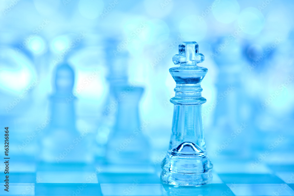 glass chess glass chess