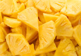 Pineapple slices background