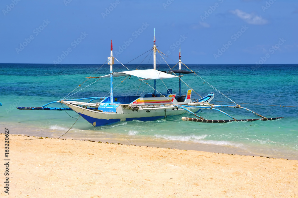 The local  philippines boat 