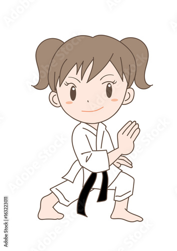 空手・女の子A