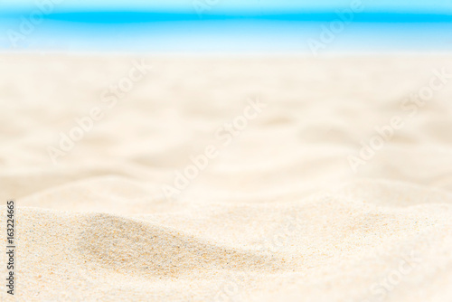 Sand on the the beach as background