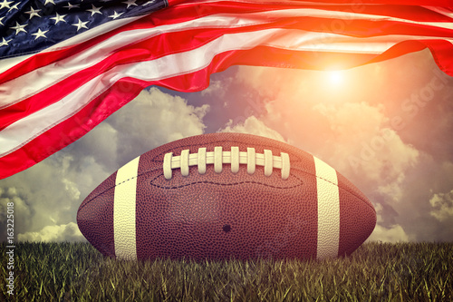 Fotografie american football ball
