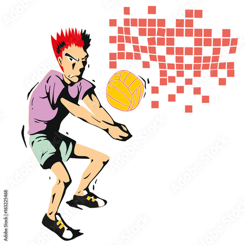 Beach Volley guy