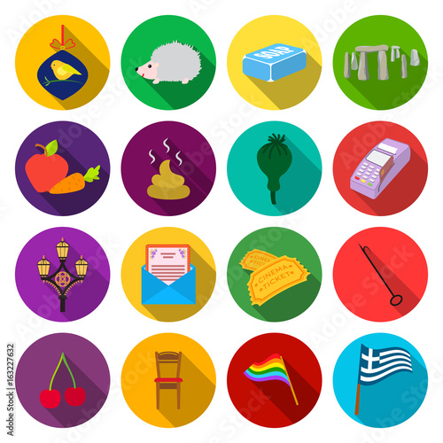 tourismholiday, post, industry and other web icon in flat style.trade, business, nature icons in set collection.