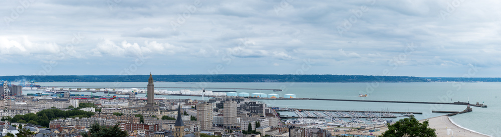 Obraz premium Panorama du Havre
