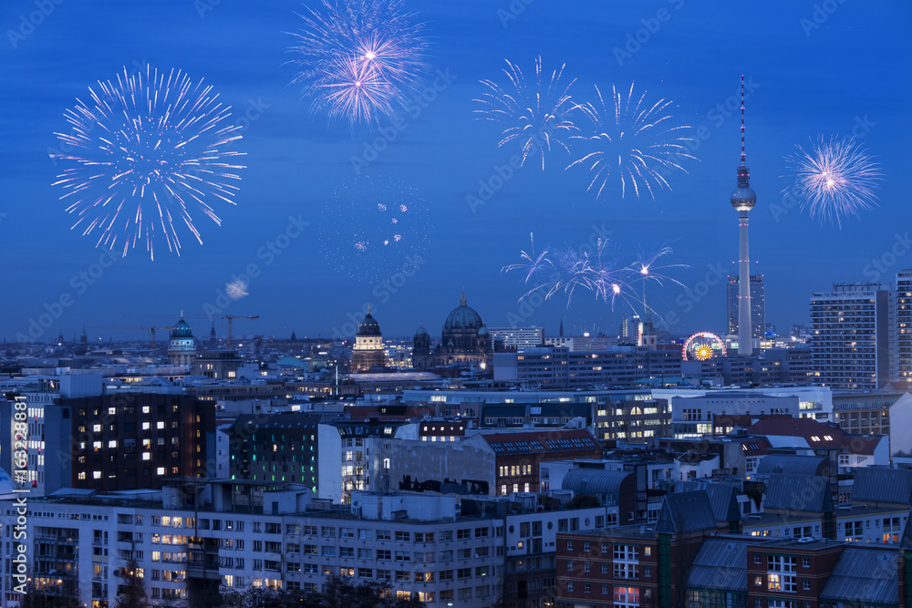 Fototapeta premium Sylwester w Berlinie