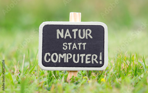 Natur statt Computer! photo