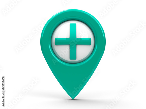 Free Download Blue/green map pointer plus - GFXLoad