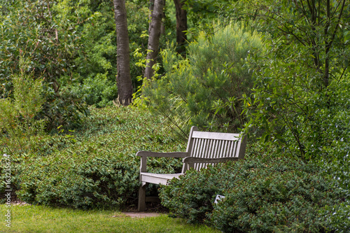 Foto Banc dans un parc, Jardins suspendus, Le Havre