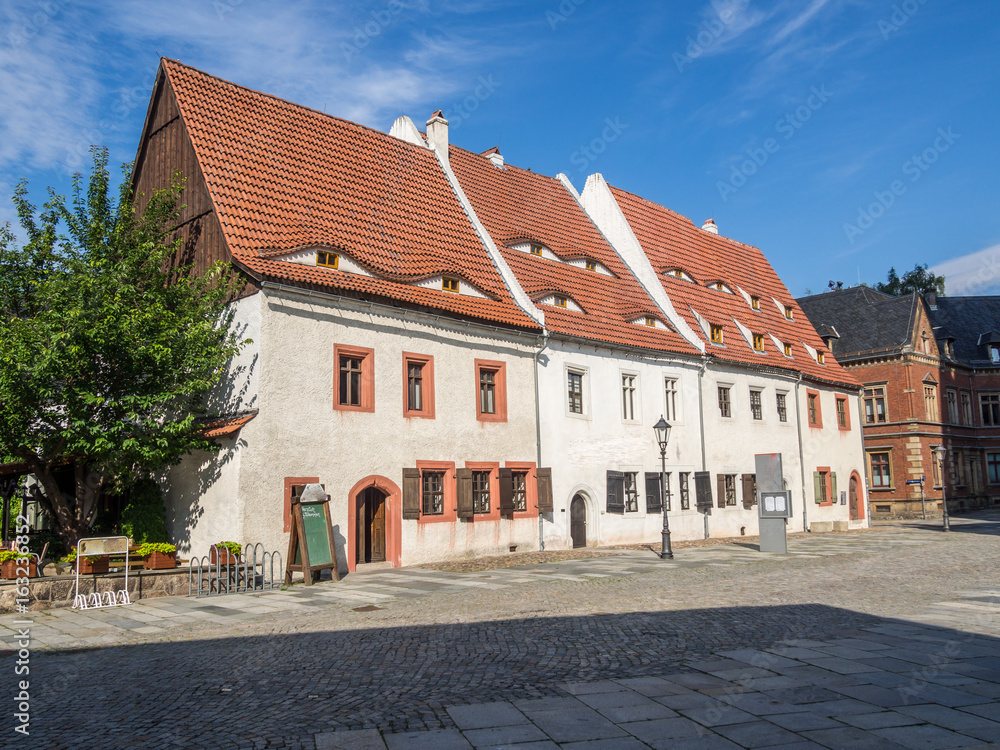 Obraz premium Zwickauer Priesterhäuser