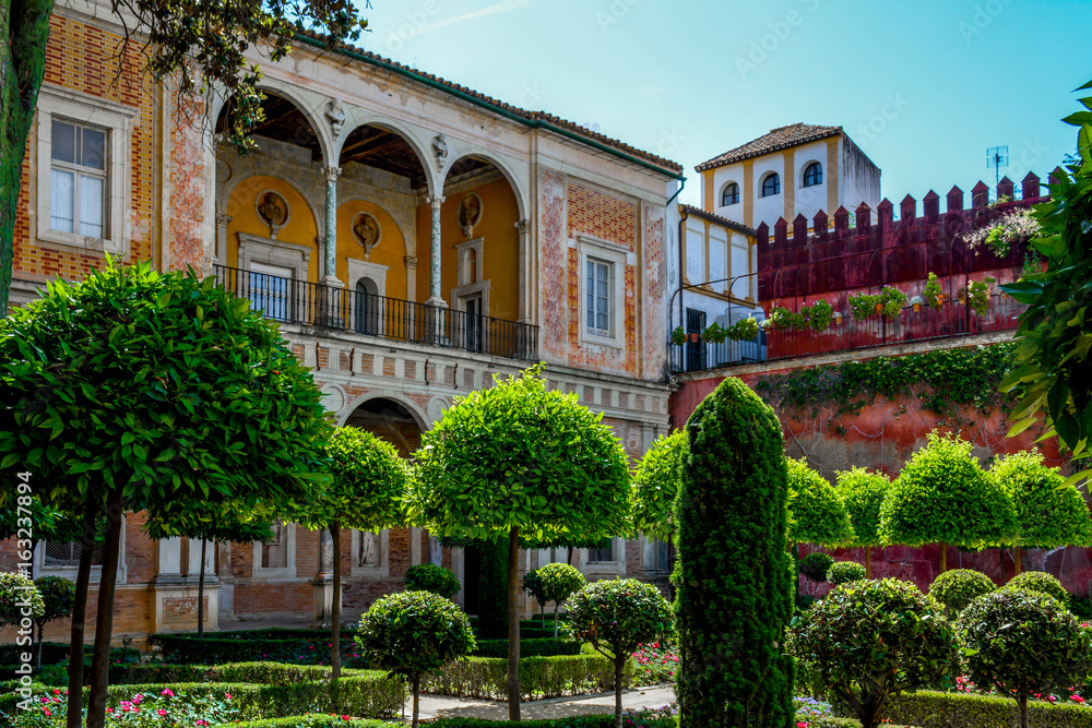 Fototapeta premium Jardin de la casa de pilatos