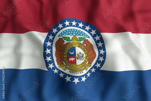 Missouri State flag photo