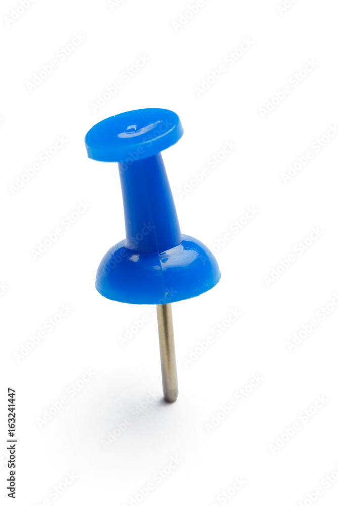 close up of a pushpin on white background close up of a pushpin on white background