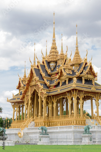 タイ・バンコク・美しい建築物・寺・パビリオン