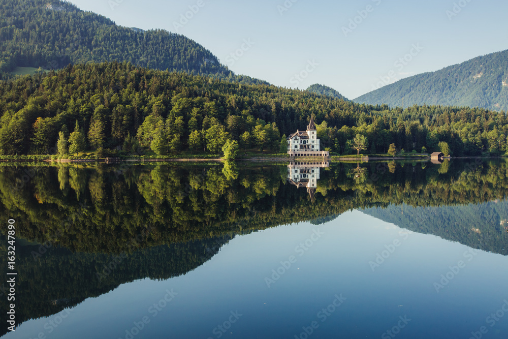 Location: resort Grundlsee, Liezen District of Styria, Austria, Alps. Europe. Beauty world.