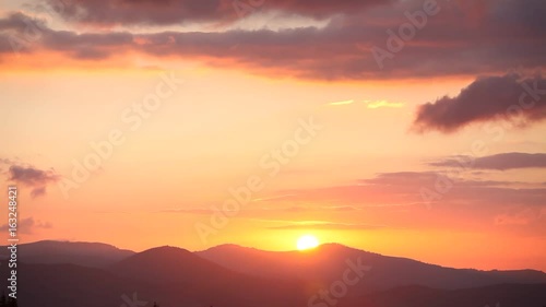 Sunrise over Smoky Mountains, Tennessee, USA