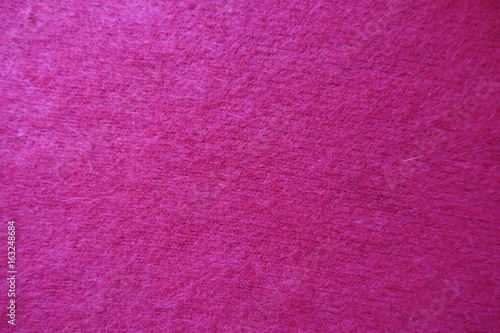 Fluffy scarlet red handmade stockinette knit fabric