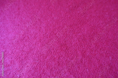 Mohair red handmade plain stitch knit fabric