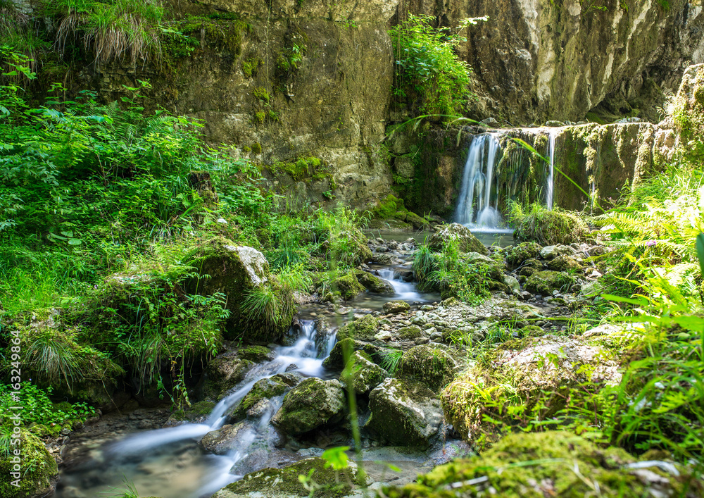 Fototapeta premium Wasserfälle in der Teufelsschlucht