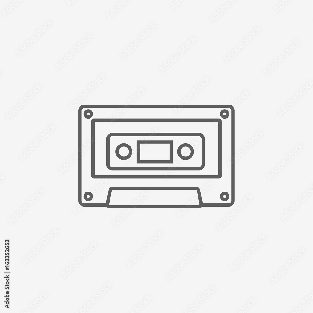 audio Cassette icon audio Cassette icon