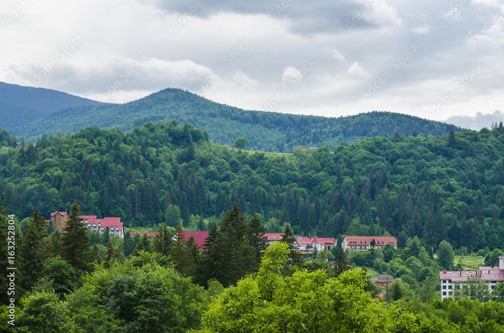 Settlement in the mountains