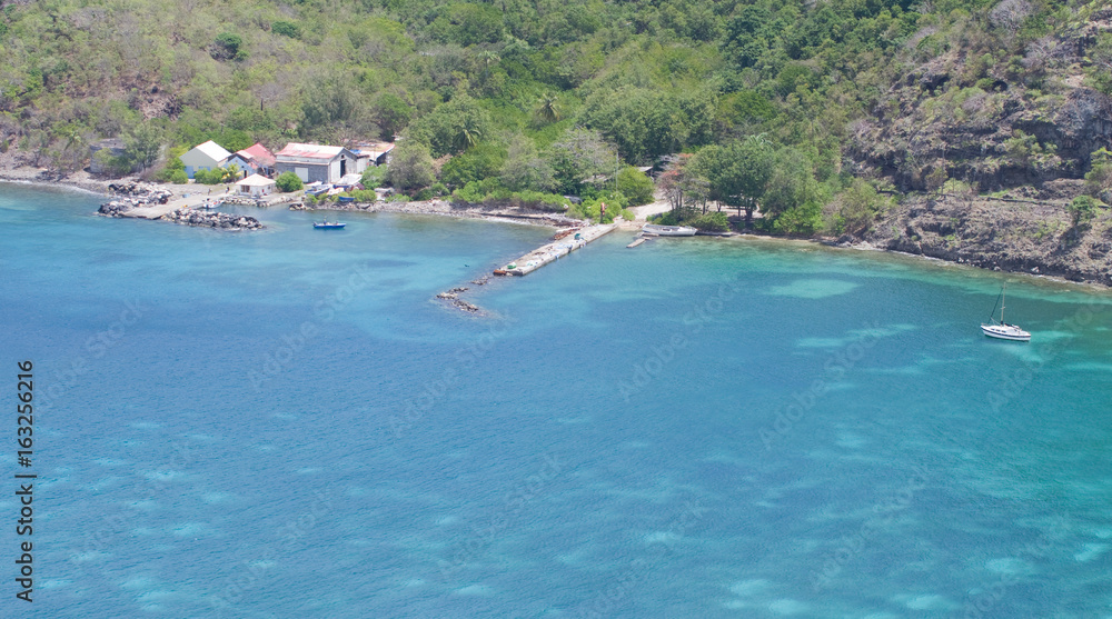 Fototapeta premium Eaux turquoises, Les Saintes